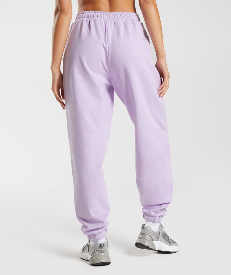 Women's Gymshark Rest Day Sweats Jogger Light Purple | NZ 2JOMIW